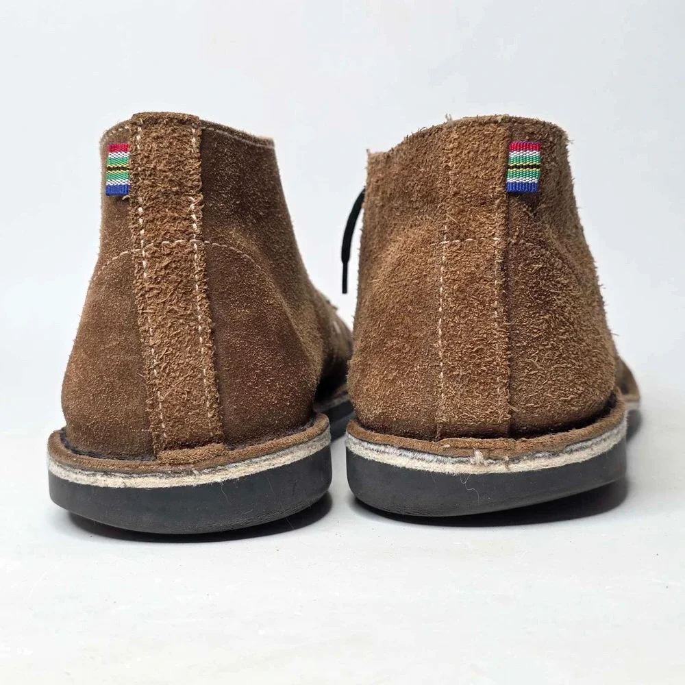 Veldskoen Heritage Chukka Desert Boots Men's Size 11 - 11.5 Brown Suede Shoes